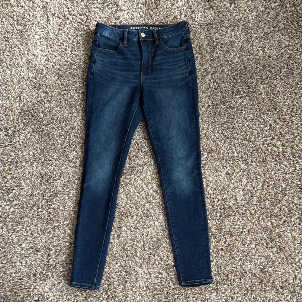 AEO Skinny Blue Jeans
